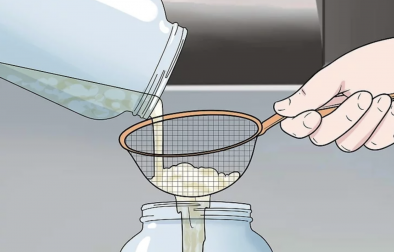 nettoyer kéfir de lait